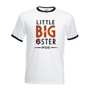 Tee-shirt "Mue" - Unisexe Blanc/Noir